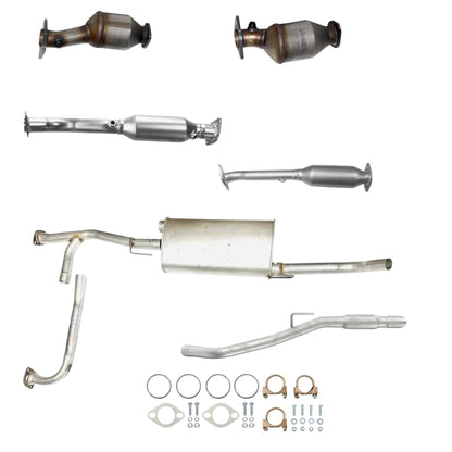 Nissan Xterra 4.0L (2005-2015) Catalytic Converters, Muffler with Pipe and Tail Pipe