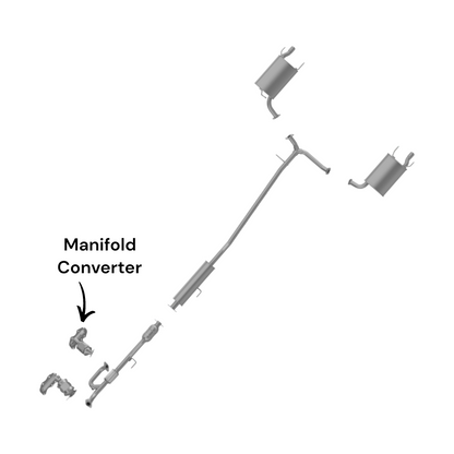 Toyota Camry 3.5L (2007-2017) (Passenger Side) Manifold Converter