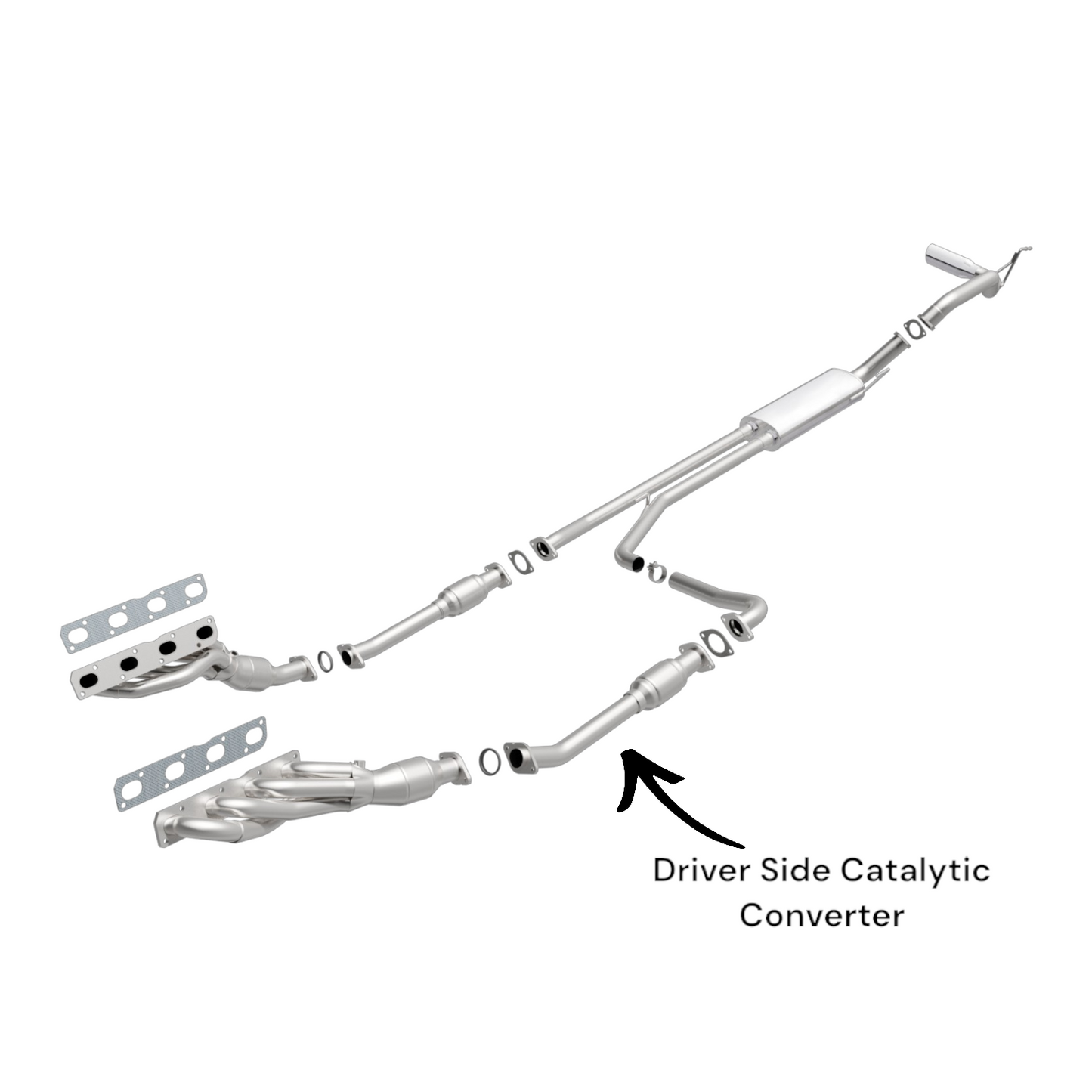 Infinity QX56 5.6L (2004-2010) Driver Side Catalytic Converter