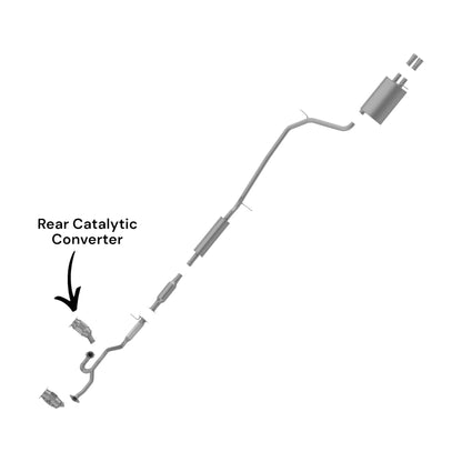 Ford Taurus 3.5L (2008-2012) (Non-Turbo) Rear Catalytic Converters