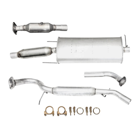 Mazda Tribute 2.5L (Non-Hybrid) (2009-2011) Catalytic Converter, Muffler with Resonator and Rear Resonator