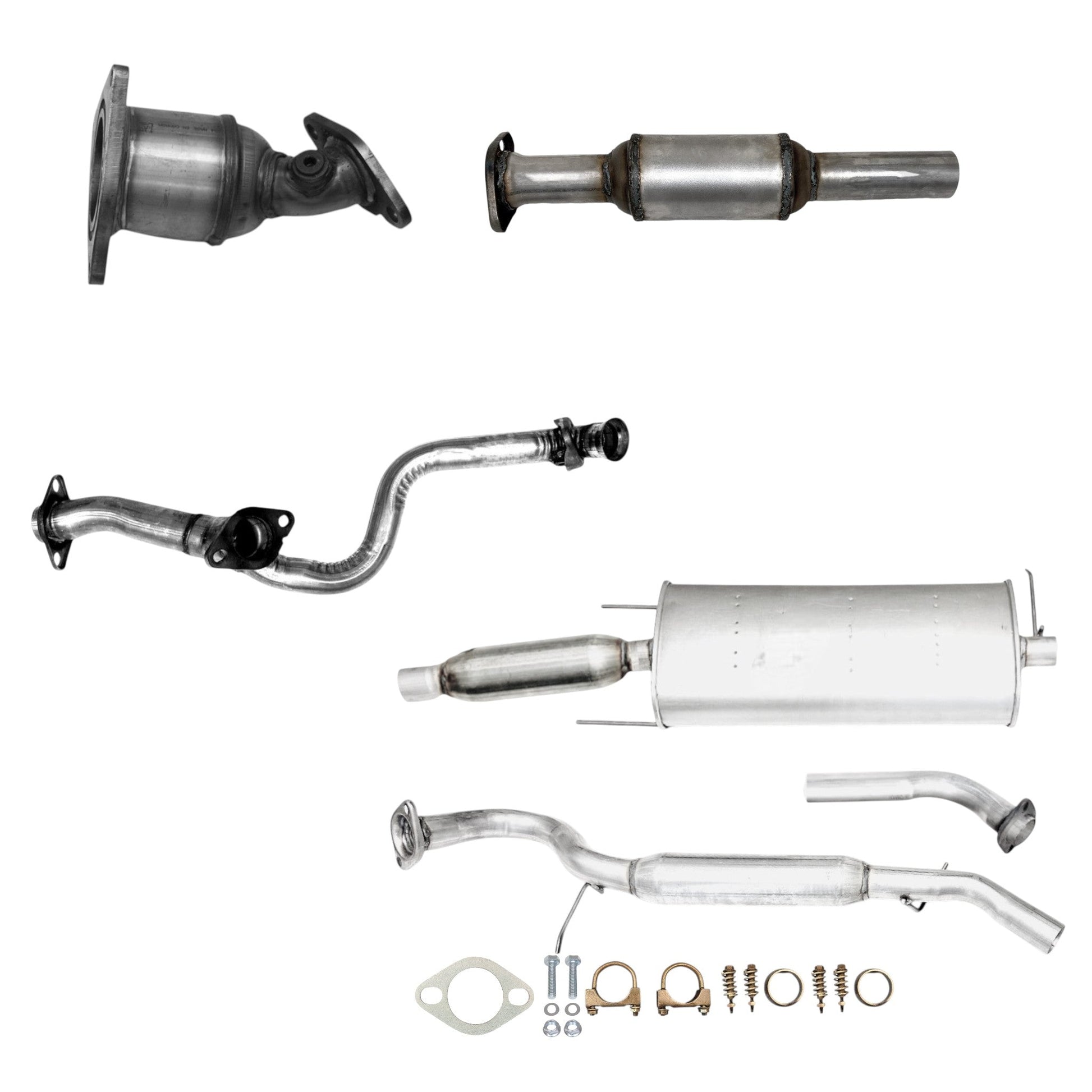 Ford Escape 3.0L (2009-2012) Catalytic Converter, Y Pipe, Muffler And Resonator
