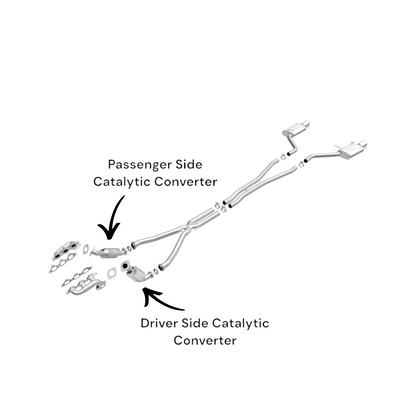 Cadillac CTS 3.6L (2004-2007) Driver & Passenger Side Catalytic Converter