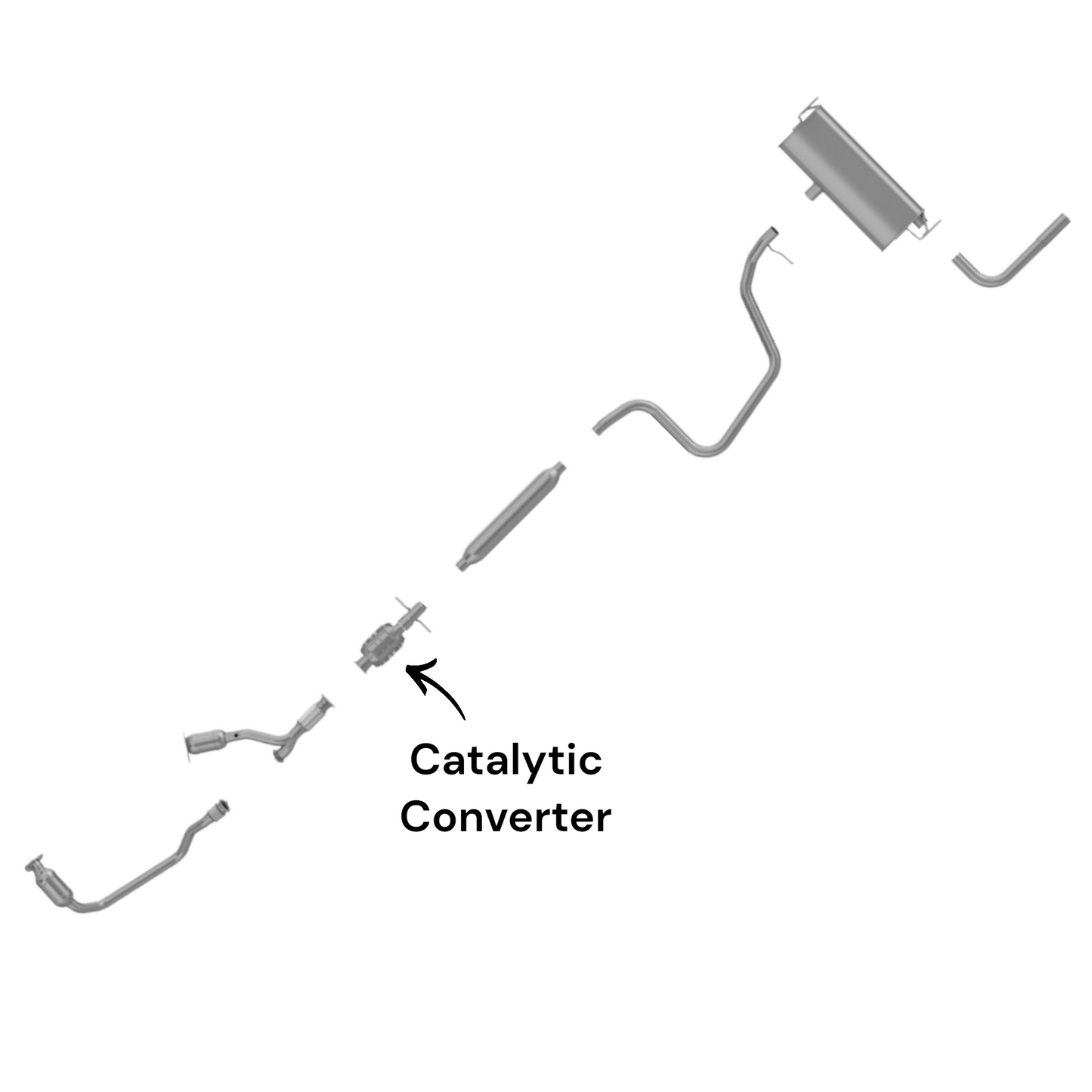 Pontiac G6 3.5L (2008-2010) Catalytic Converter