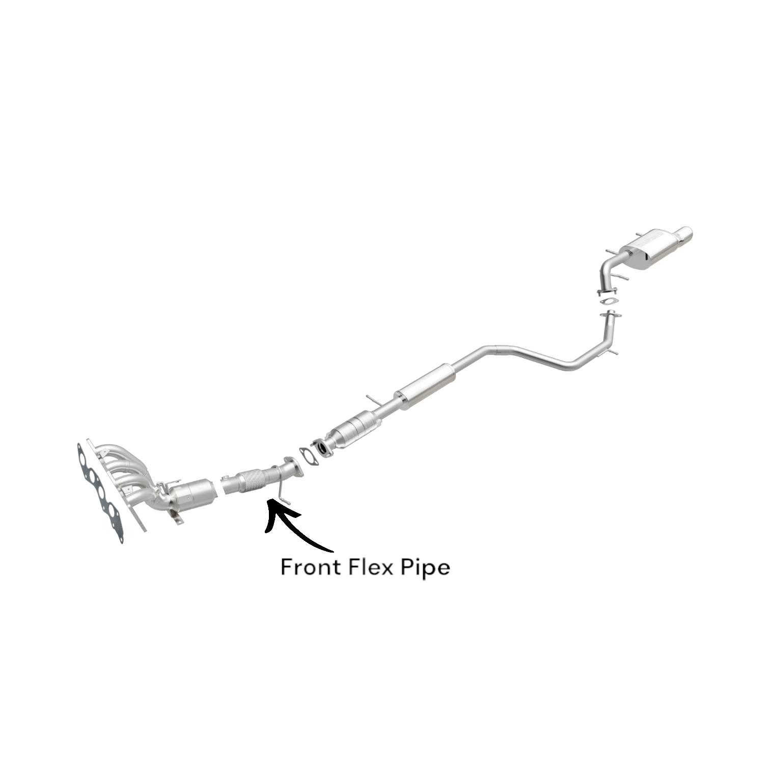 Mazda 5 2.3L (2006-2010) Front Flex Pipe