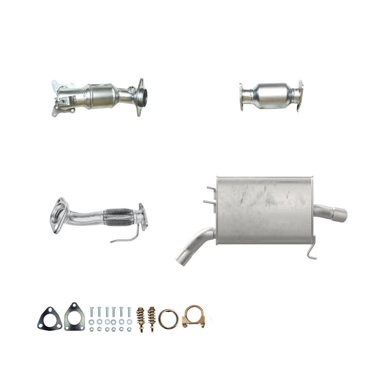 Honda Accord 2.4L (2008-2012) (Automatic Trans) (2-Door) Manifold Converter, Flex Pipe, Catalytic Converter and Muffler