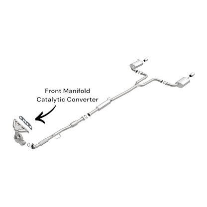 16593 - Nissan Altima 2.5L (2007-2012) V4 Front Manifold Catalytic Converter
