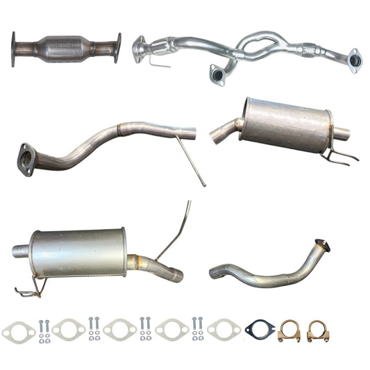 Hyundai Veracruz 3.8L (2007-2012) Catalytic Converter, Flex Pipe and Both Side Mufflers