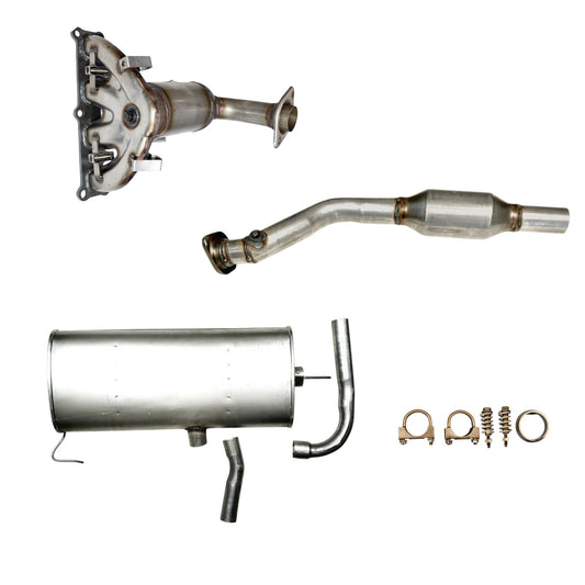 Jeep Patriot 2.4L 2012-2017 (4WD Only) Manifold Converter, Catalytic Converter and Muffler
