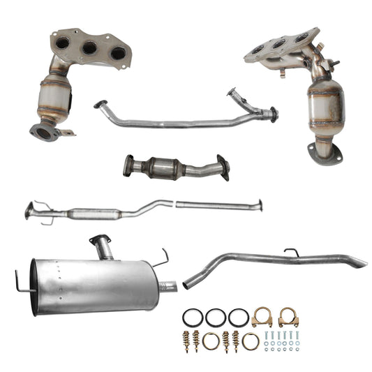 Toyota Sienna 3.5L (2011-2016) (Except: SE Model) (FWD) Complete Exhaust