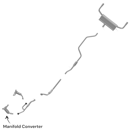 Dodge Avenger 3.5L (2008-2010) Front Manifold Converter 