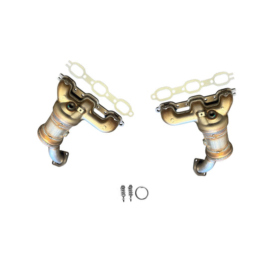 Dodge Grand Caravan 4.0L (2008-2010) Front and Rear manifold converter