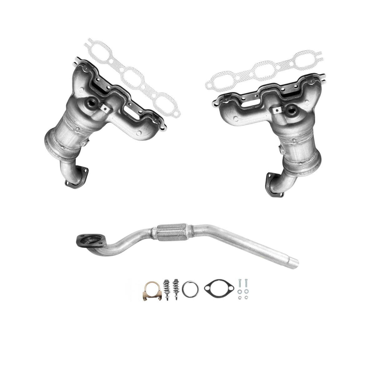 Convertisseur de collecteur arrière et tuyau flexible pour Chrysler Sebring 3.5L (2007-2010)