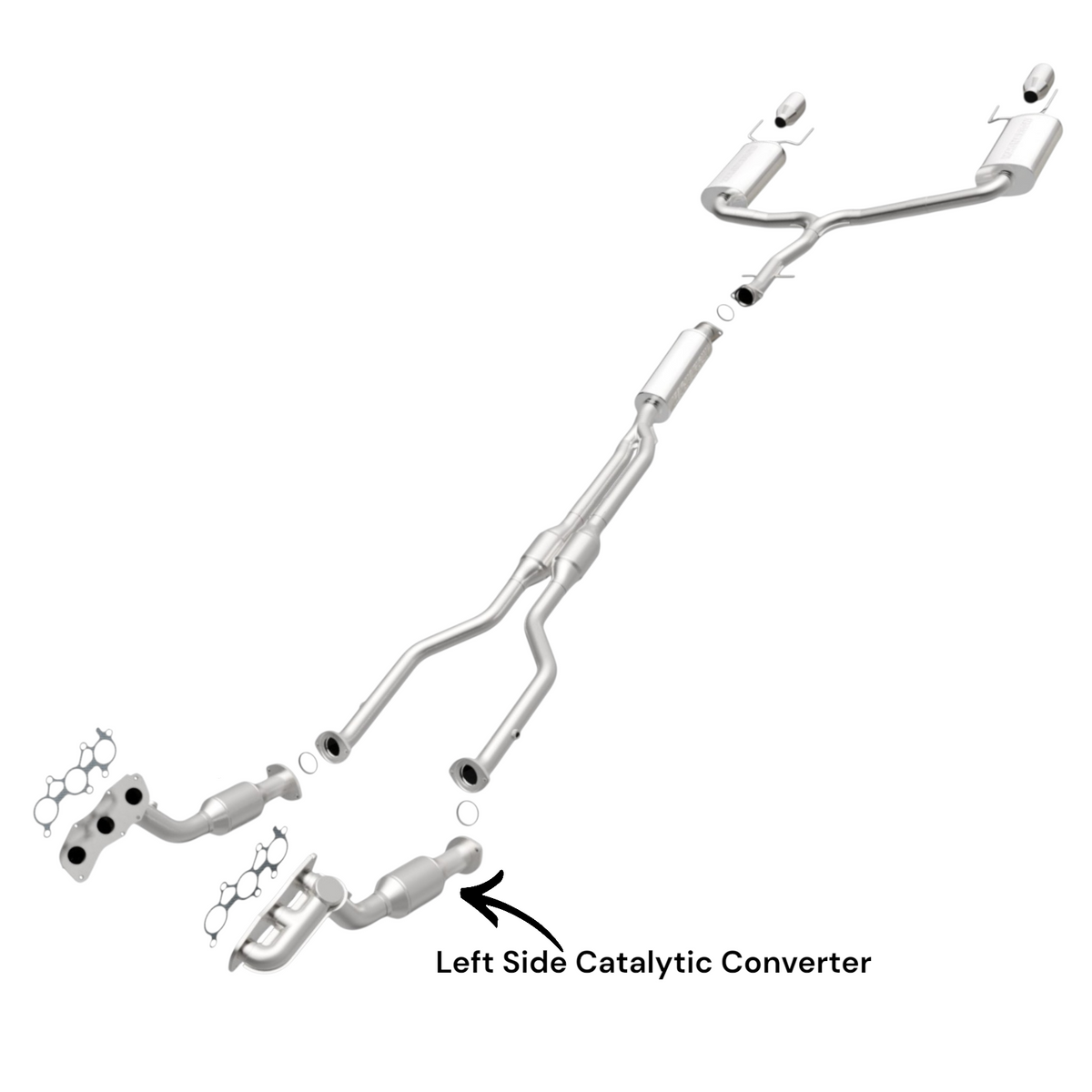 Lexus IS250 2.5L (2006-2015) (AWD) Left Side Manifold Converter