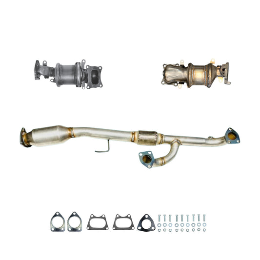 Honda Accord 3.5L (2013-2017) Manifold Converters and Y-Flex Pipe With Converter