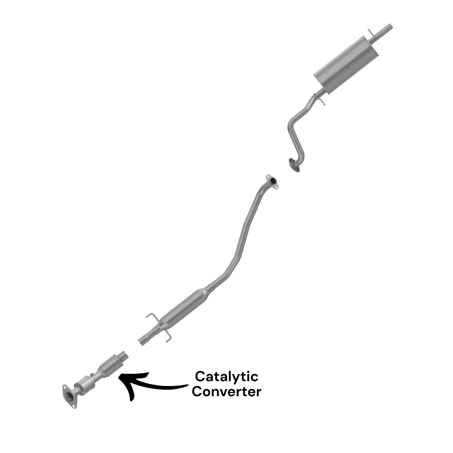 Toyota Prius 1.8L (2010-2015) Catalytic Converter