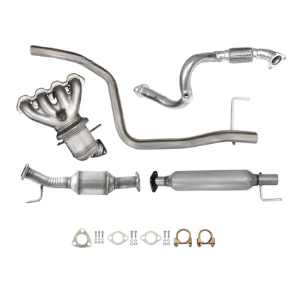Chevrolet Sonic 1.8L (2012-2014) (Hatchback) Manifold Converter, Flex Pipe, Catalytic Converter, Resonator and Rear Pipe