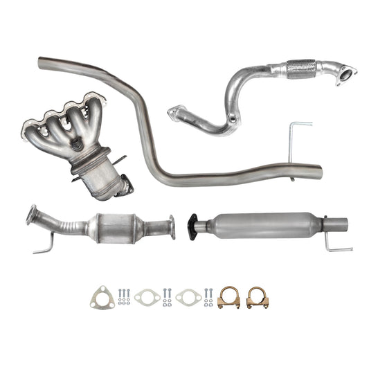 Chevrolet Sonic 1.8L (2012-2014) (Hatchback) Manifold Converter, Flex Pipe, Catalytic Converter, Resonator and Rear Pipe