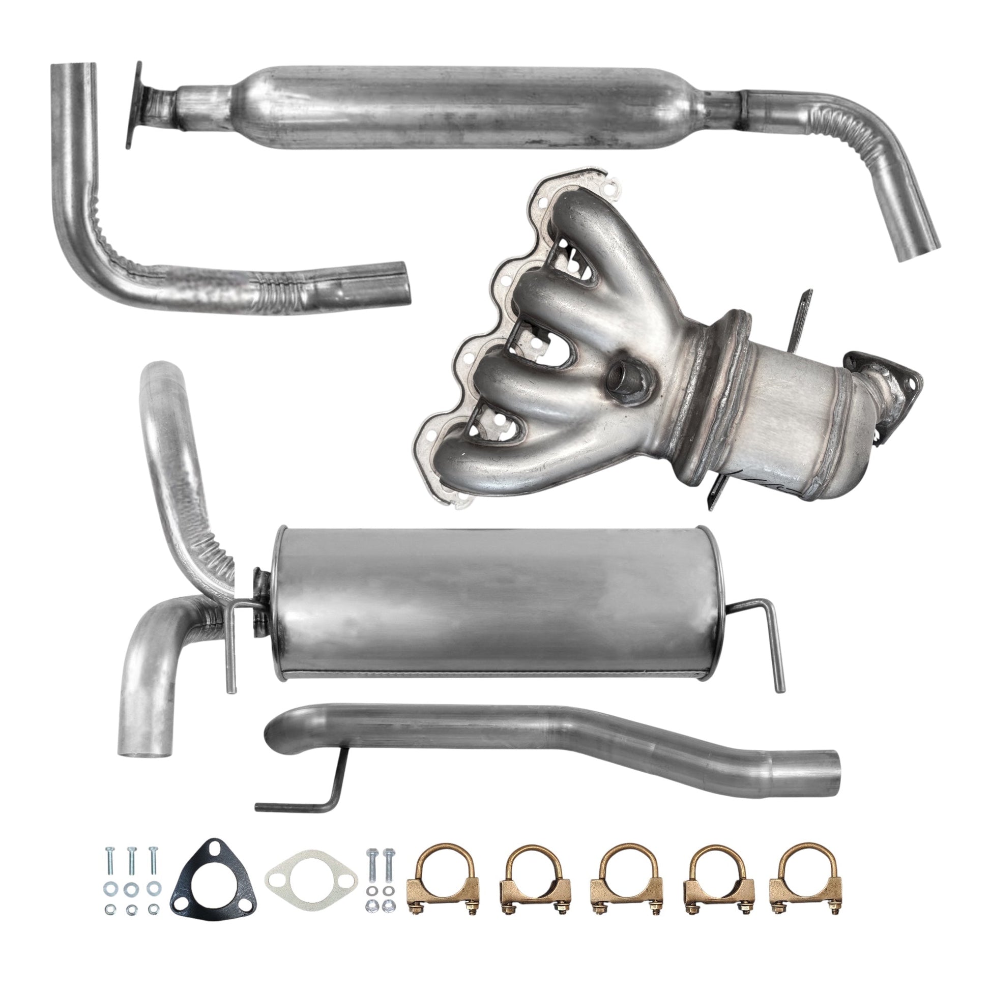 Chevrolet Cruze 1.8L (2011-2015) Manifold Converter, Resonator, Muffler and Tail Pipe
