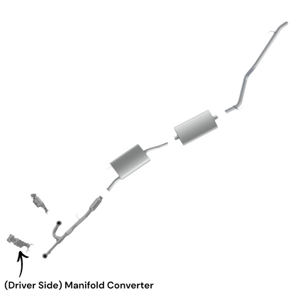 Acura MDX 3.5L (2014-2019) (Driver Side) Manifold Converter