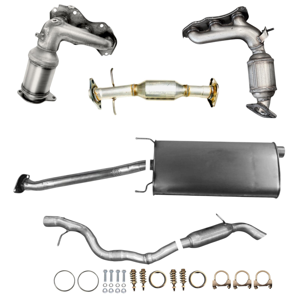 Lexus RX350 3.5L (2012-2013) Manifold Converters, Catalytic Converter, Muffler and Resonator