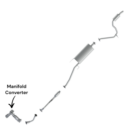 Toyota RAV4 2.5L (2016-2018) (FULL HYBRID) Manifold Converter