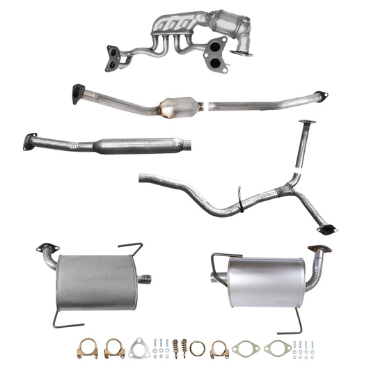 Subaru Forester 2.5L (2011-2013) (Non-Turbo) Manifold Converter, Catalytic Converter, Resonator, Pipe and Muffler