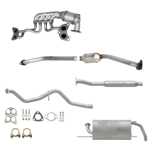 Subaru Impreza 2.0L (2012-2016) (Hatchback) Manifold Converter, Catalytic Converter, Pipe and Muffler