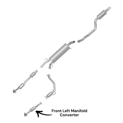 Toyota Sequoia 4.6L (2010-2012) Front Left Manifold Converter