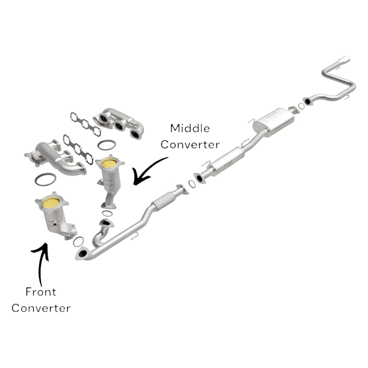 INFINITI JX35 3.5L (2013) Catalytic Converter