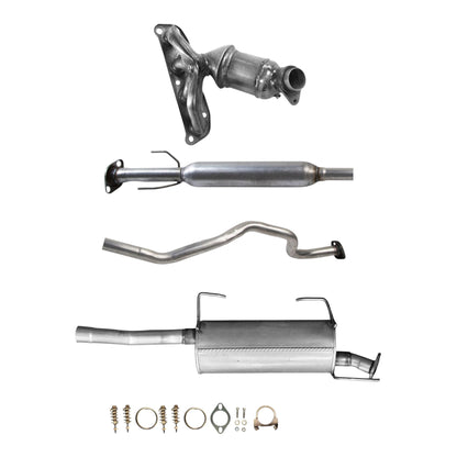 Nissan Sentra 1.8L (2013-2017) (SR sub-model Only) (California Emissions System) Manifold Converter, Resonator and Rear Muffler
