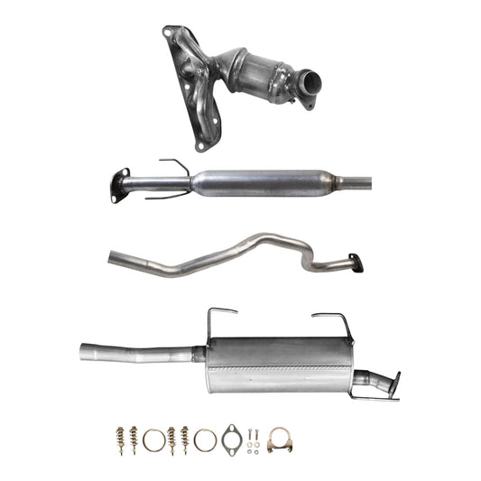 Nissan Sentra 1.8L (2013-2017) (SR sub-model Only) (California Emissions System) Manifold Converter, Resonator and Rear Muffler