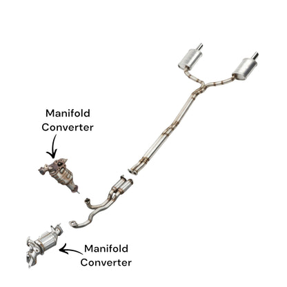 Ford Police Interceptor Sedan 3.7L (2013-2019) Both Side Manifold Converters