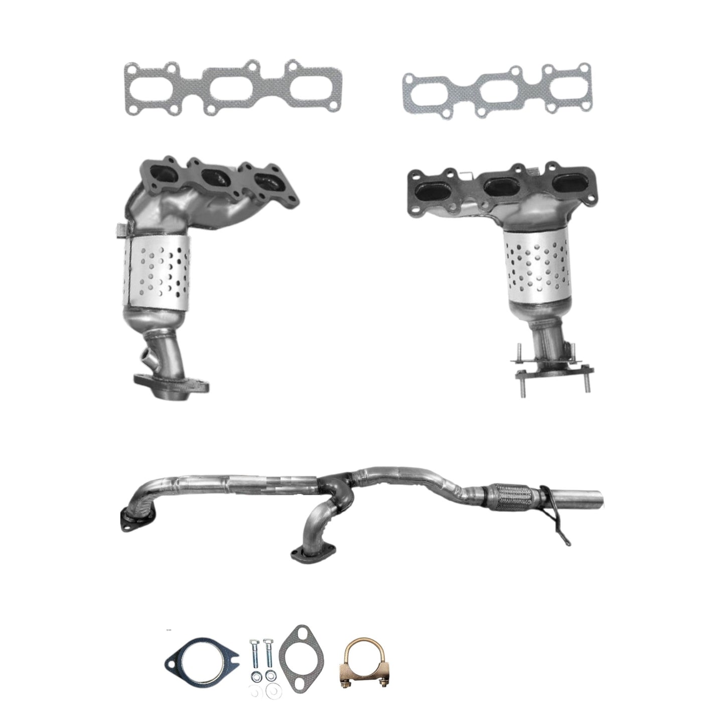Ford Edge 3.5L (2015-2018) Manifold Converters and Flex Pipe