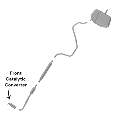 Chevrolet Malibu 2.4L (2013-2014) (MHEV) Front Catalytic Converter
