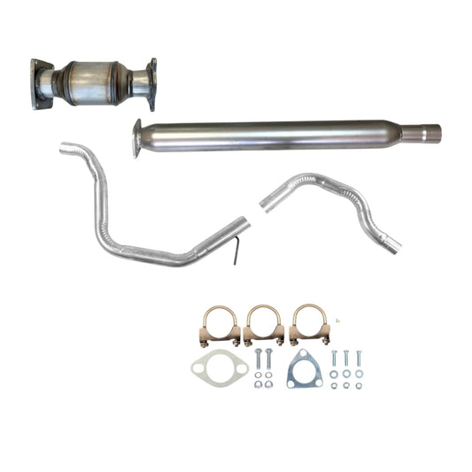 Chevrolet Malibu 2.4L 2013-2014 Catalytic Converter, Resonator and Pipe