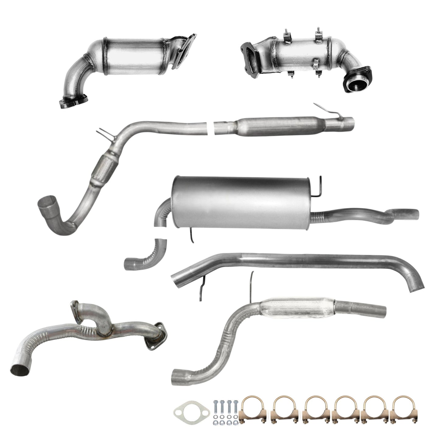 RAM C/V 3.6L (2012-2015) Complete Exhaust