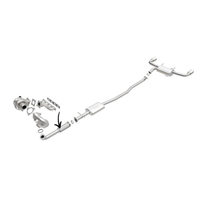 Acura RDX 2.3L 2007-2012 Rear Catalytic Converter