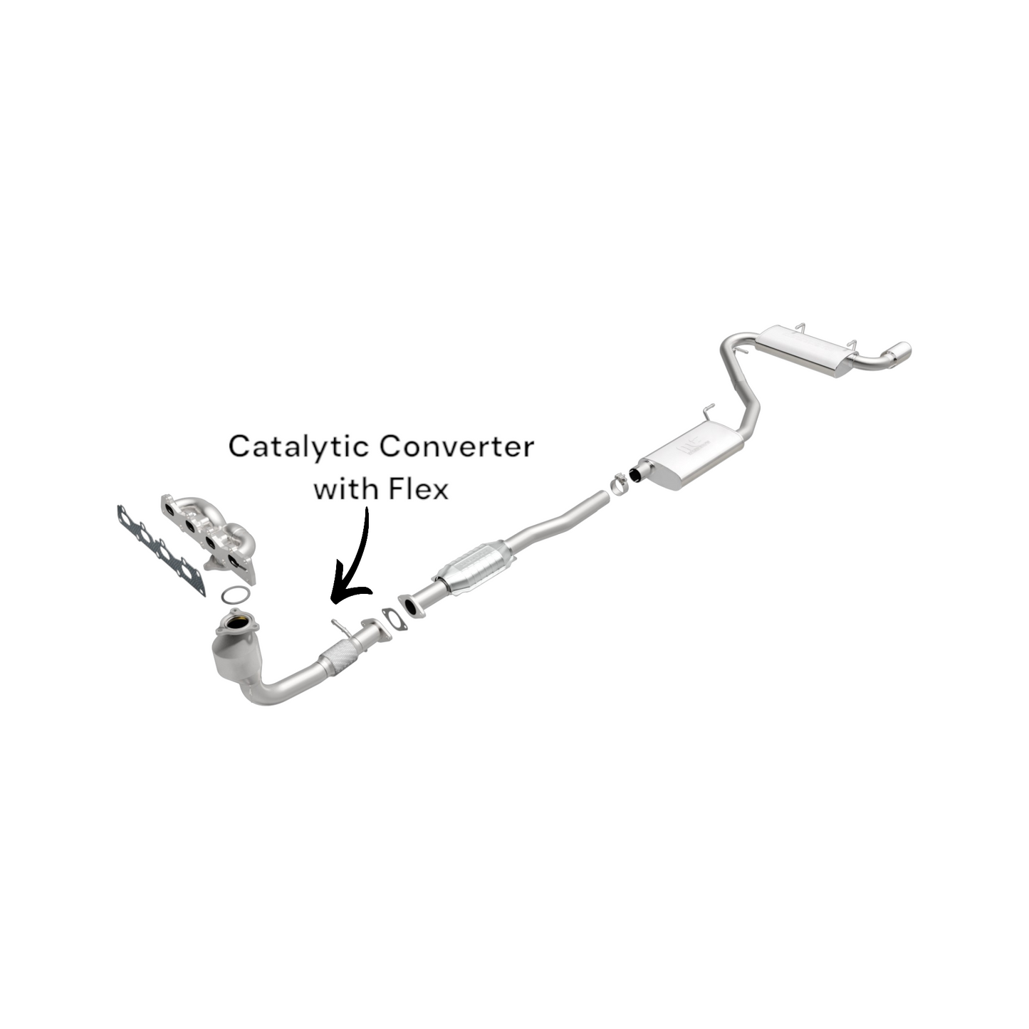 Chevrolet Equinox (2010-2017) 2.4L Front Catalytic Converter with Flex