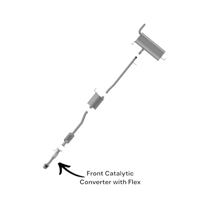 Chevrolet Captiva Sport (2012-2015) 2.4L Front Catalytic Converter with Flex