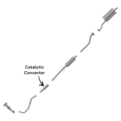 Honda CR-V 2.4L (2015-2016) Catalytic Converter