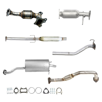 Collecteur d'échappement, tuyau flexible, convertisseur catalytique, résonateur avec tuyau et silencieux pour Honda CR-V 2.4L (2015-2016)