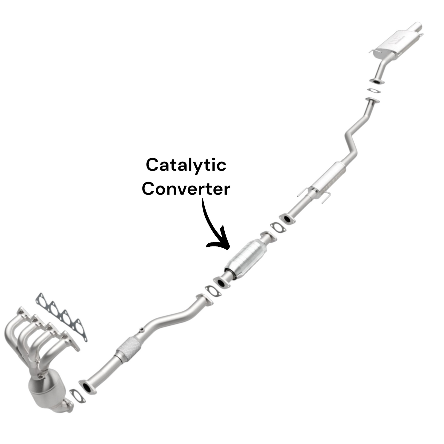 Kia Spectra 2.0L (2007-2009) (Manual Transmission ) Catalytic Converter
