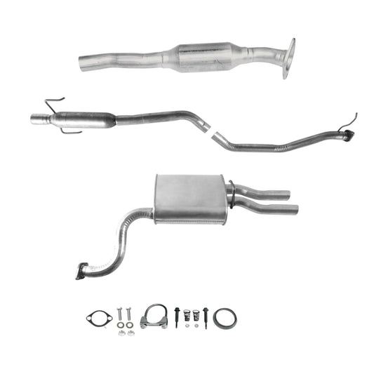 Mazda 6 2.5L 2009-2013 Catalytic Converter, Resonator and Muffler