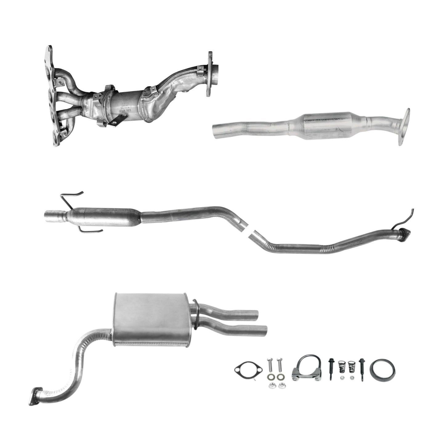 Mazda 6 2.5L (2009-2013) Manifold Converter, Catalytic Converter, Resonator and Muffler
