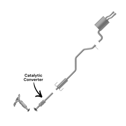 Mazda 6 2.5L (2009-2013) Catalytic Converter
