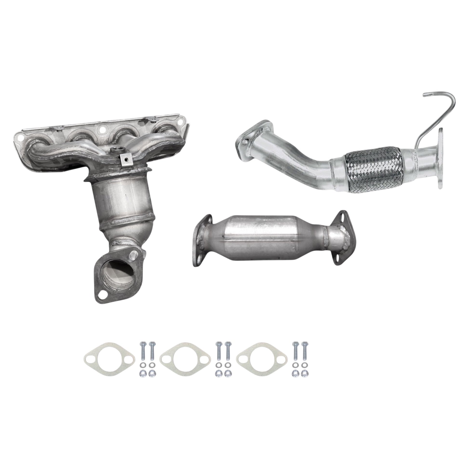 Hyundai Elantra Coupe 1.8L (2013) (California Emissions System, SULEV) Manifold Converter, Flex Pipe and Catalytic Converter