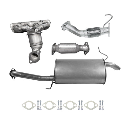 Hyundai Elantra 1.8L (2011-2016) (SULEV) Manifold Converter, Flex Pipe, Catalytic Converter and Muffler