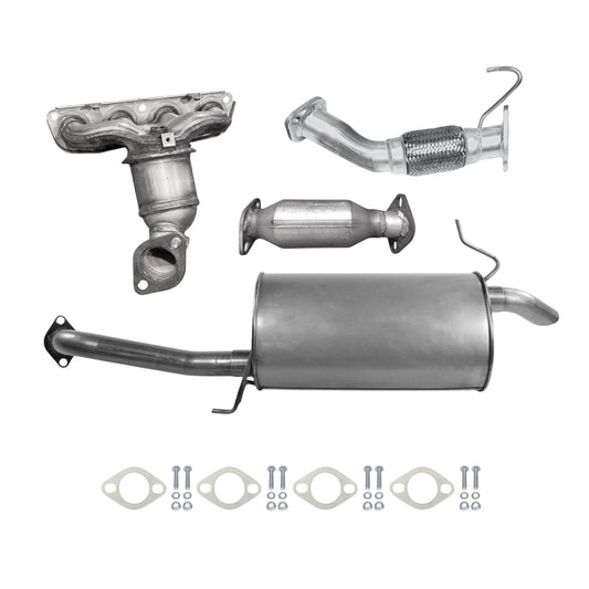 Hyundai Elantra 1.8L (2011-2016) (SULEV) Manifold Converter, Flex Pipe, Catalytic Converter and Muffler