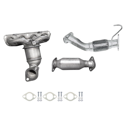 Hyundai Elantra GT 1.8L (2013) (California Emissions System, SULEV) Manifold Converter, Flex Pipe and Catalytic Converter
